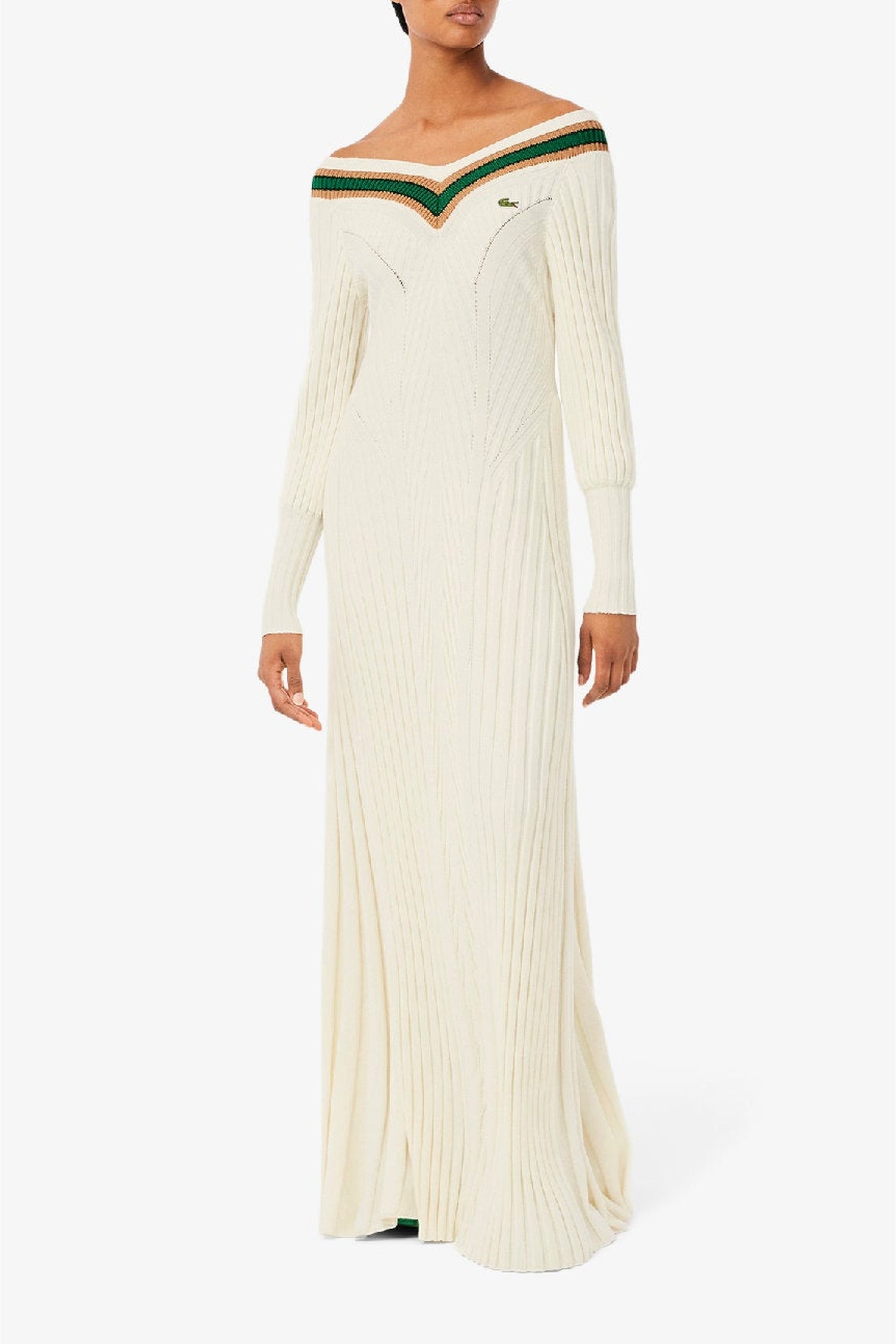 ZDOUBLON_Robe pull longue en laine - Laponie & Multicolor