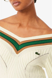 ZDOUBLON_Robe pull longue en laine - Laponie & Multicolor
