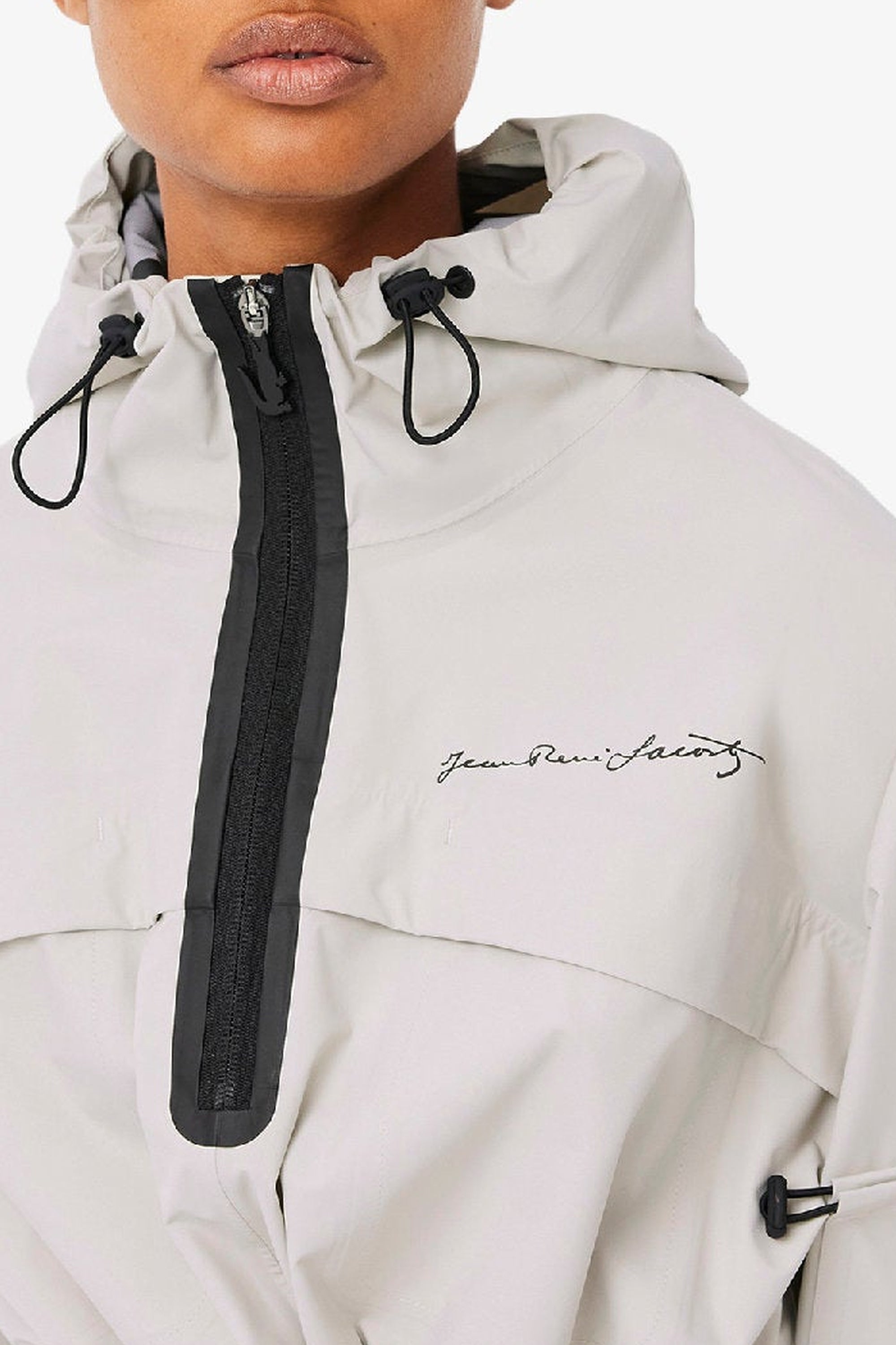 Veste à capuche longue coupe-vent - Hammam