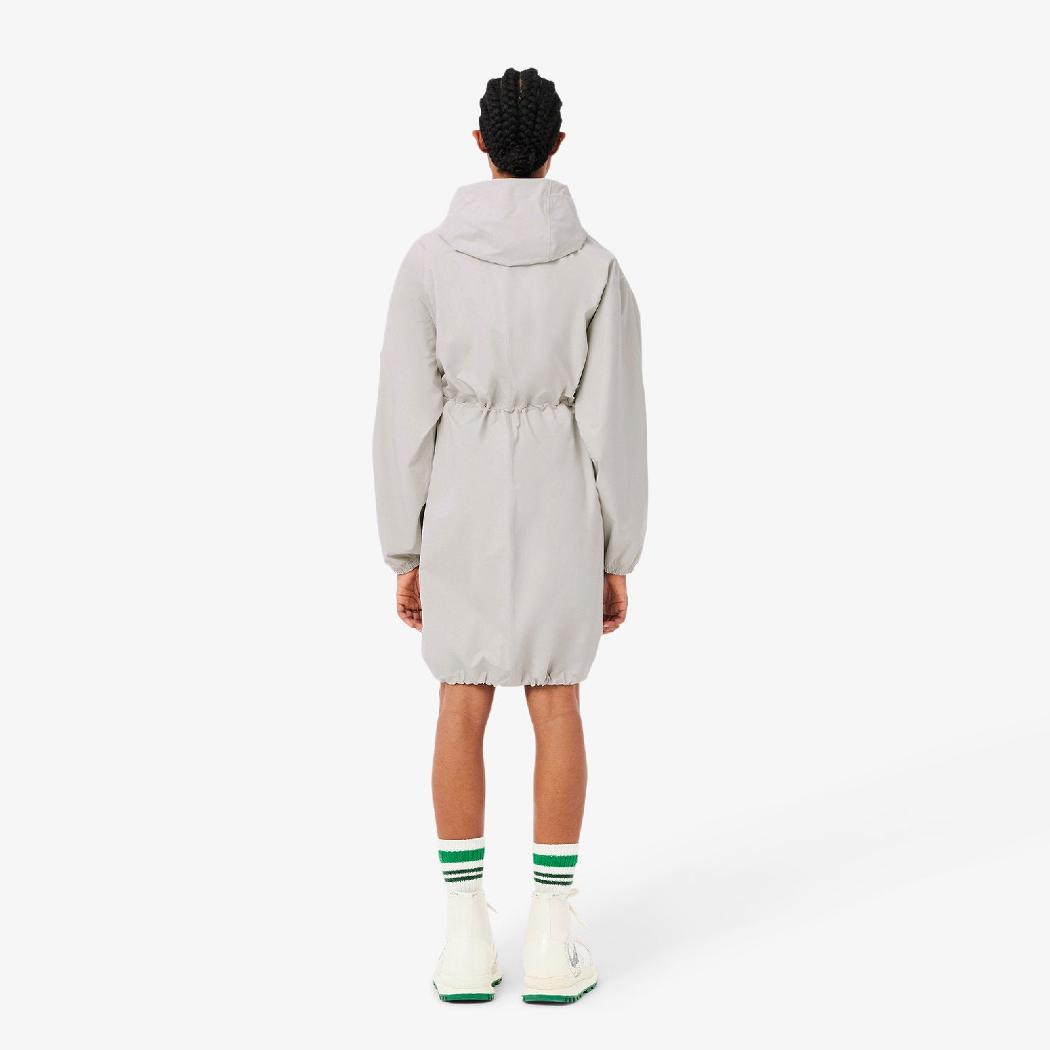 Veste à capuche longue coupe-vent - Hammam