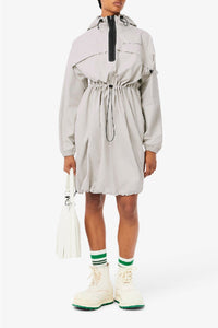 Veste à capuche longue coupe-vent - Hammam