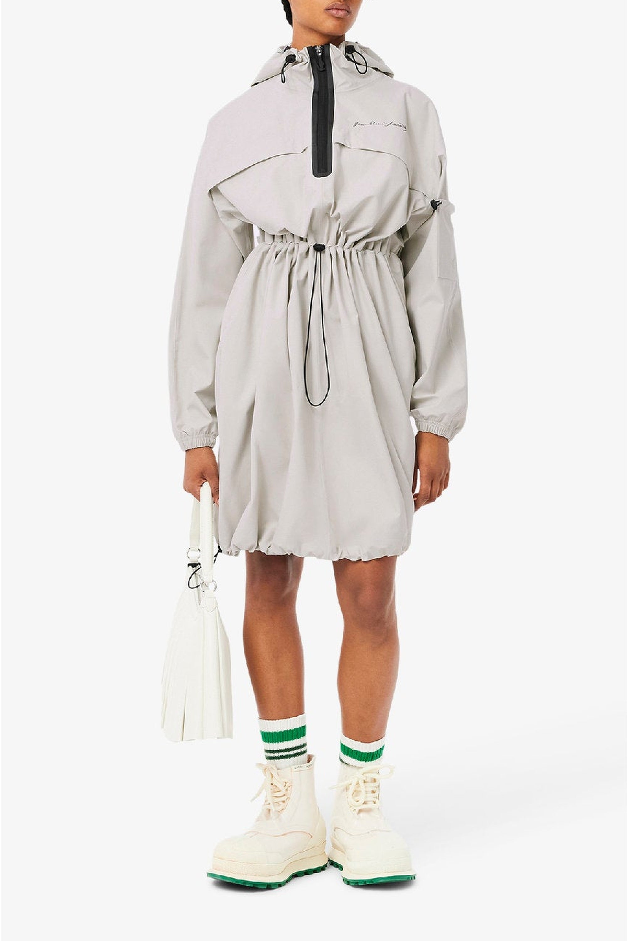 Veste à capuche longue coupe-vent - Hammam