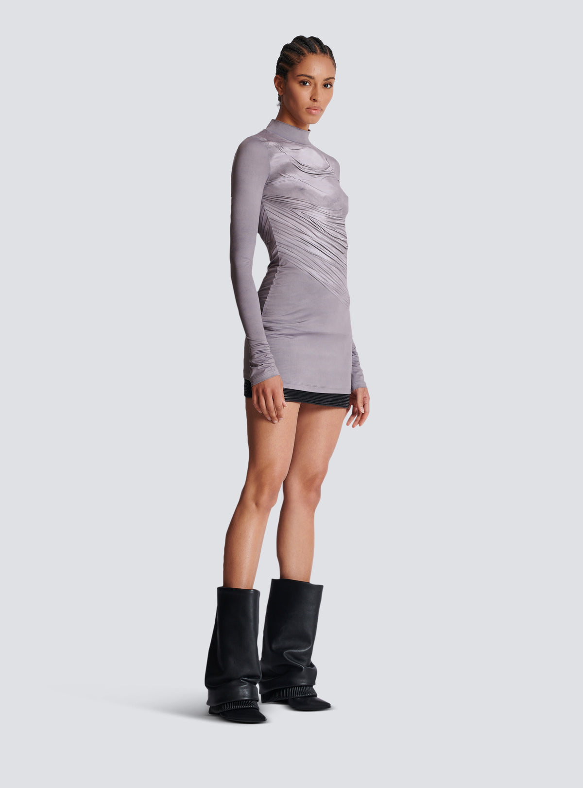 T-shirt manches longues - Gris Foncé