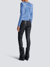 Knit cardigan - Jean Blue