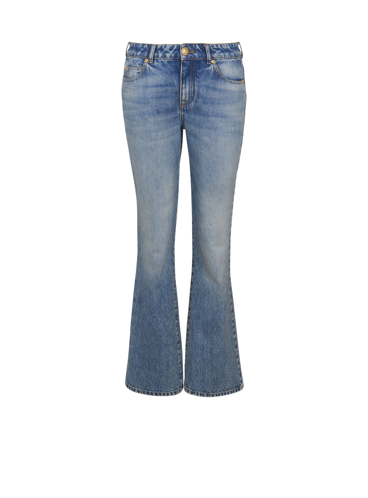Jean flare en denim - Bleu Jean