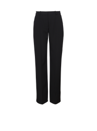 Pantalon de tailleur en grain de poudre - Noir