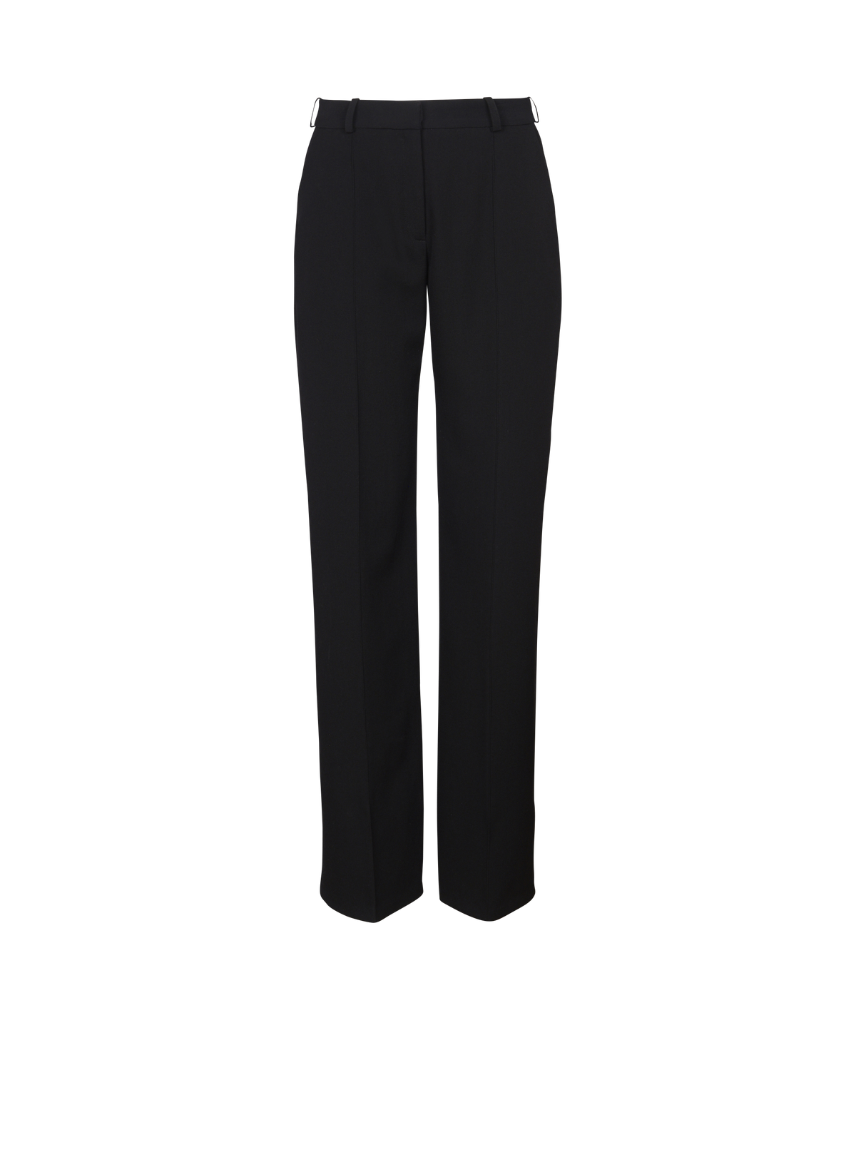 Pantalon de tailleur en grain de poudre - Noir