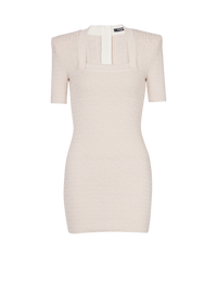 Robe en maille pb labyrinthe - Nude & Nude Brillant