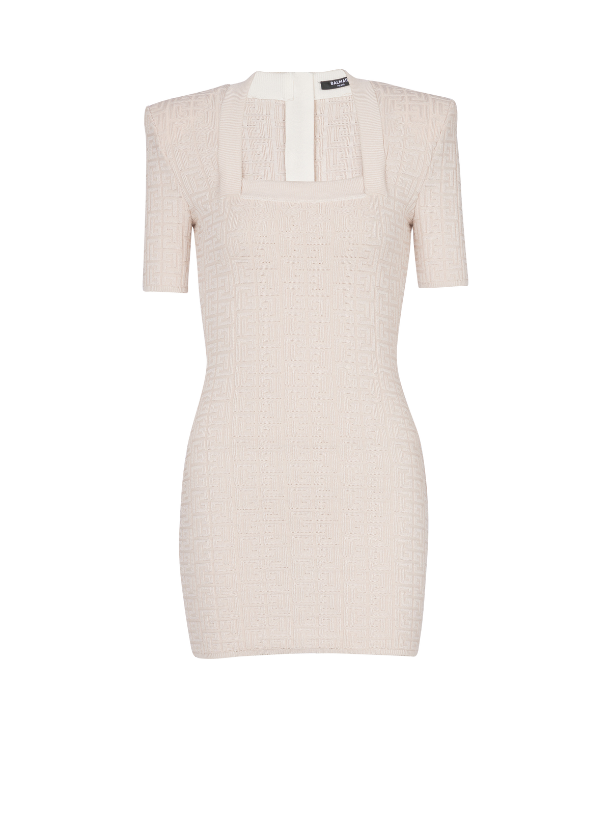 Robe en maille pb labyrinthe - Nude & Nude Brillant