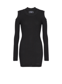 Robe en maille - Noir