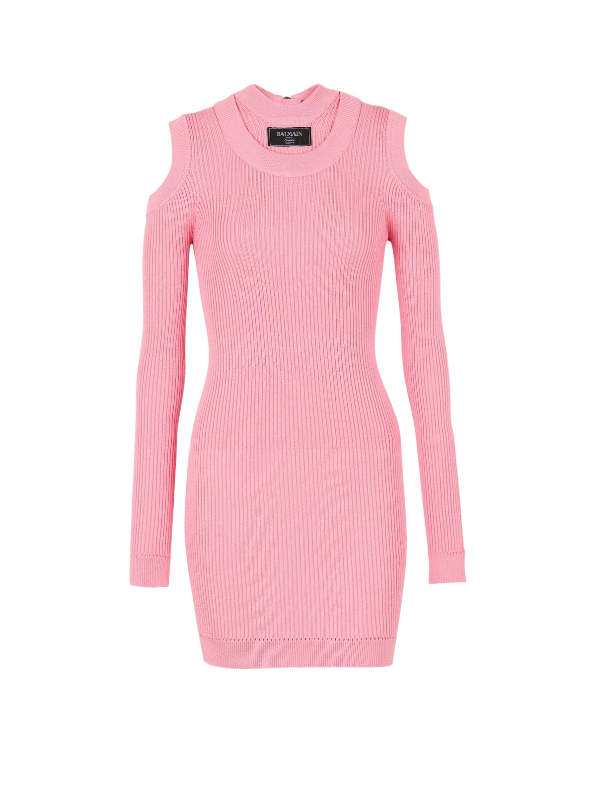 Short knit dress - Pink