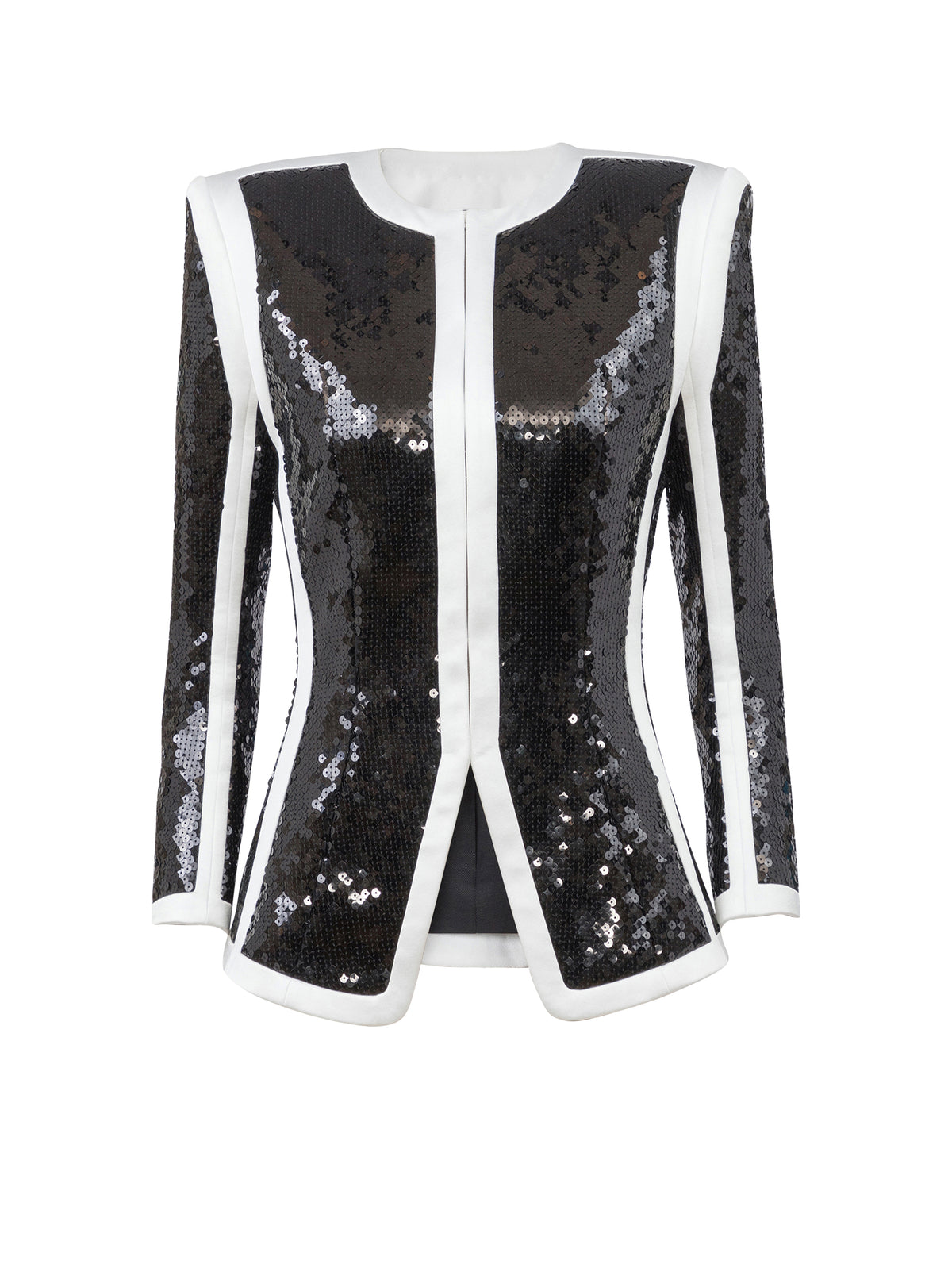 Sequin jacket - Black & White