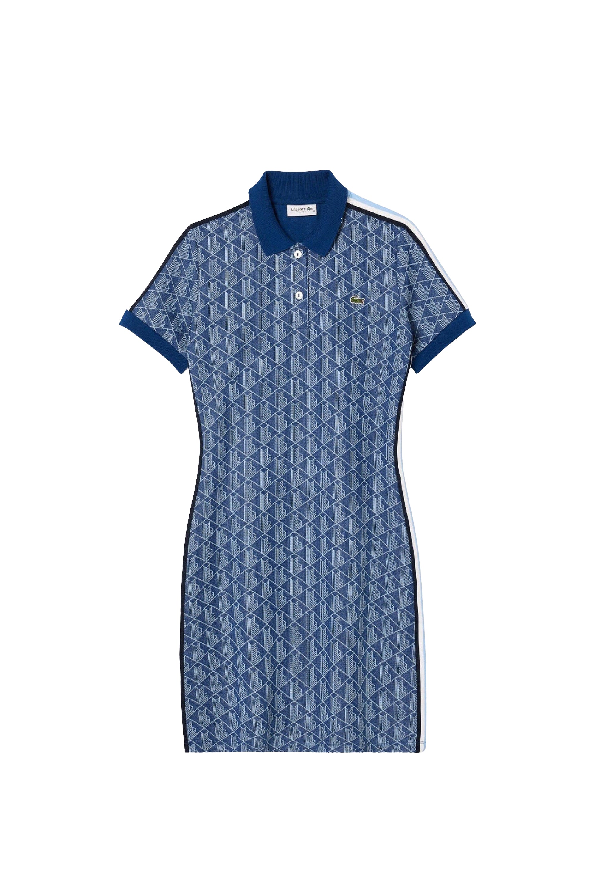 Robe polo ajustée en jacquard monogramme - Sphère & Panorama