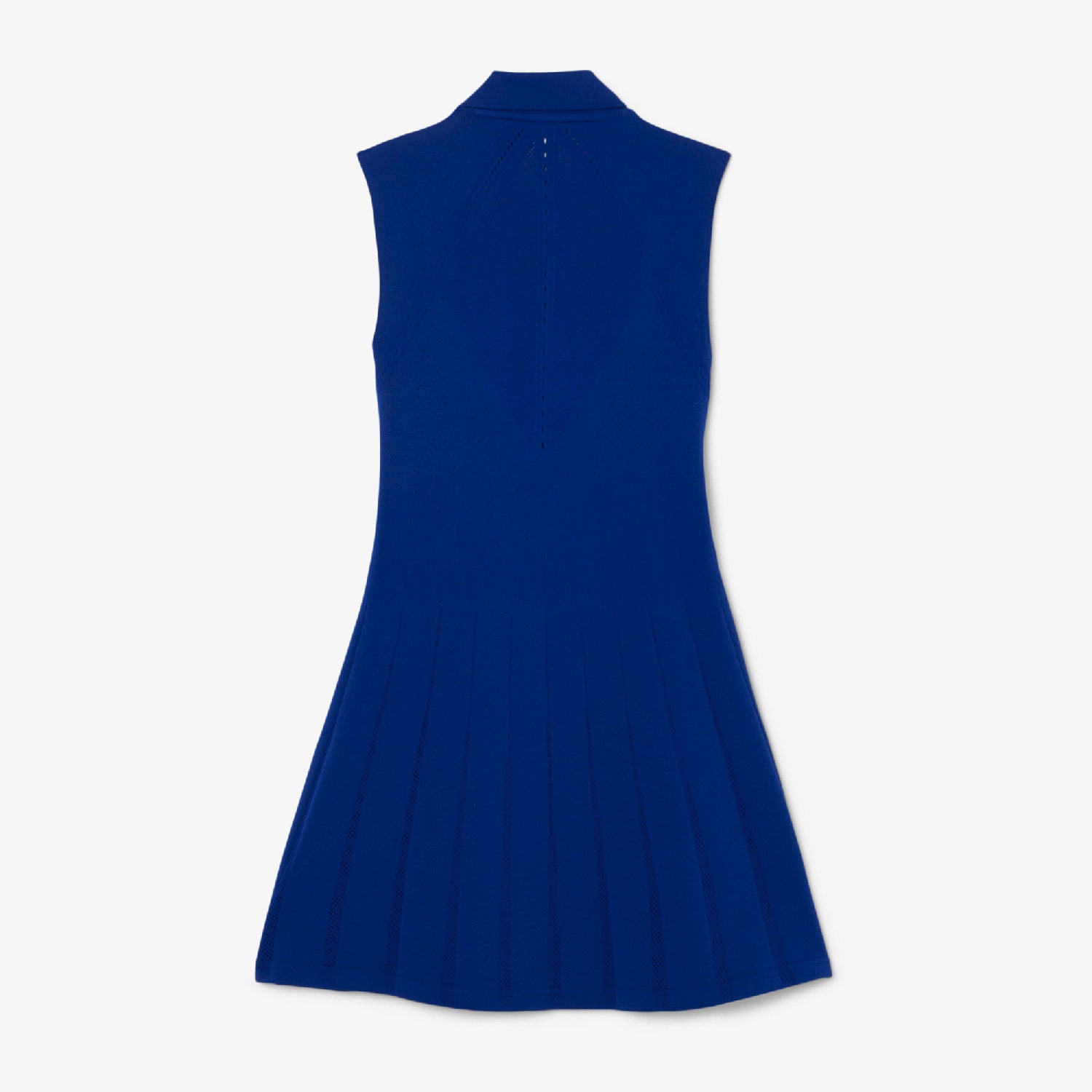 Robe Lacoste x Roland-Garros en maille - Cosmique & Malva