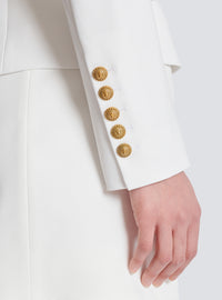 Veste 6 boutons bicolore - Noir & Blanc