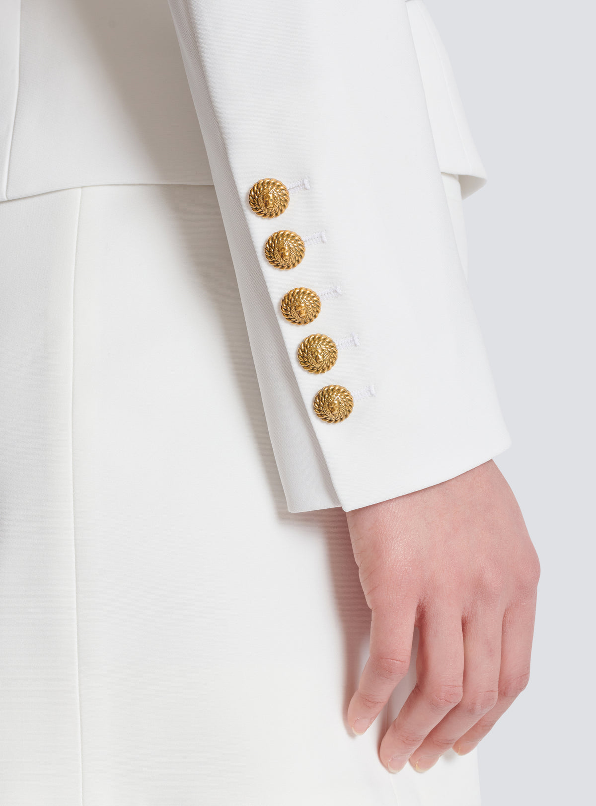 Veste 6 boutons bicolore - Noir & Blanc
