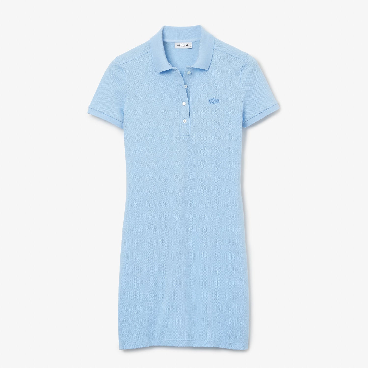 Robe polo ajustée en piqué - Panorama