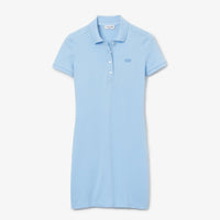 Robe polo ajustée en piqué - Panorama