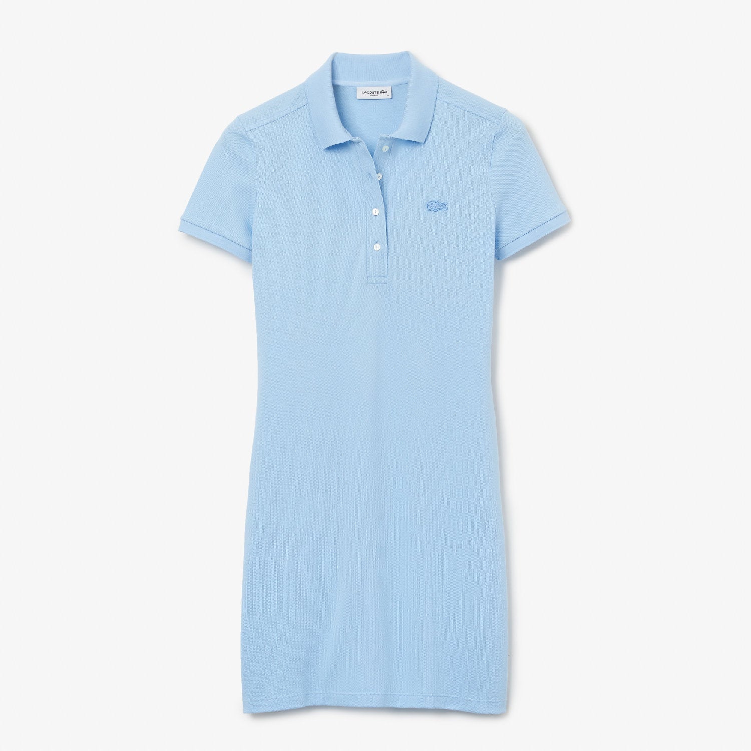 Robe polo ajustée en piqué - Panorama