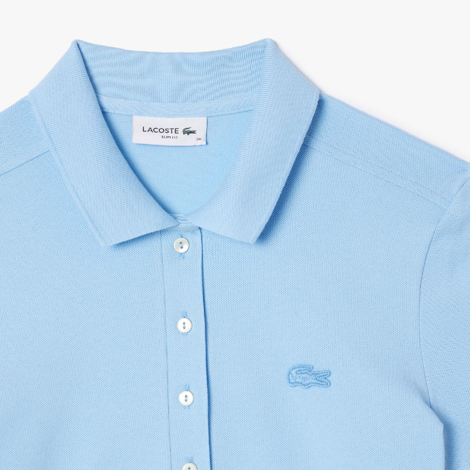 Robe polo ajustée en piqué - Panorama