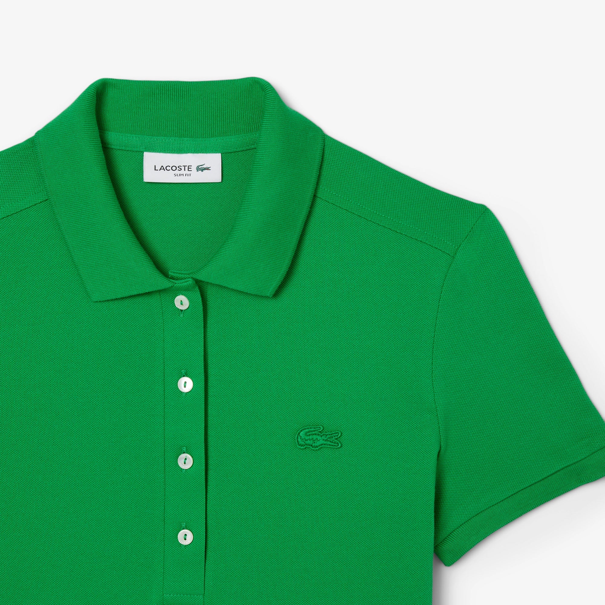 Robe polo ajustée en piqué - Calathea