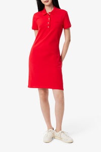 Robe polo ajustée en piqué - Grenadine