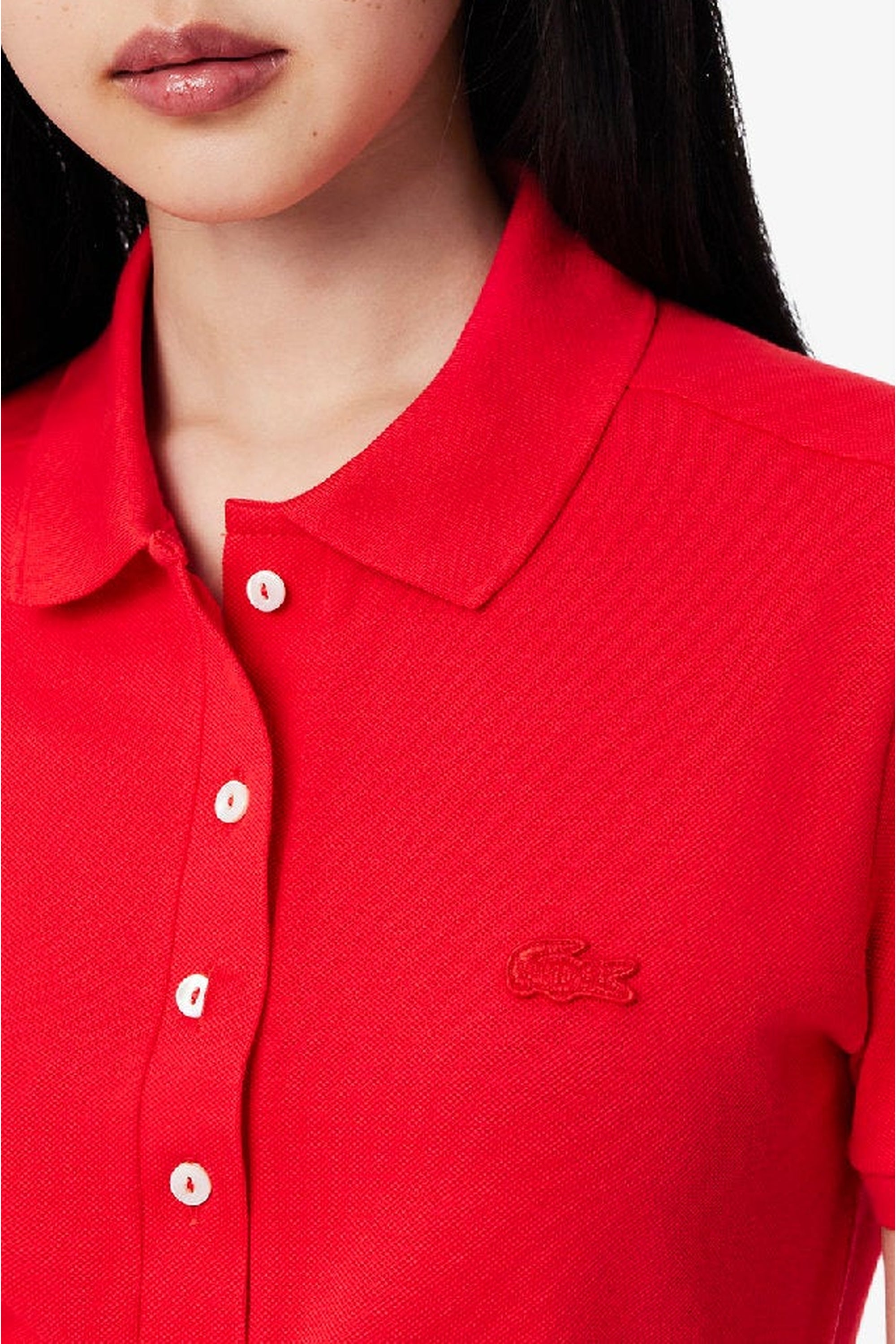 Robe polo ajustée en piqué - Grenadine