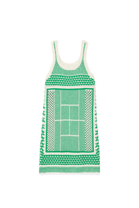 Robe pull jacquard en maille - Farine & Calathea