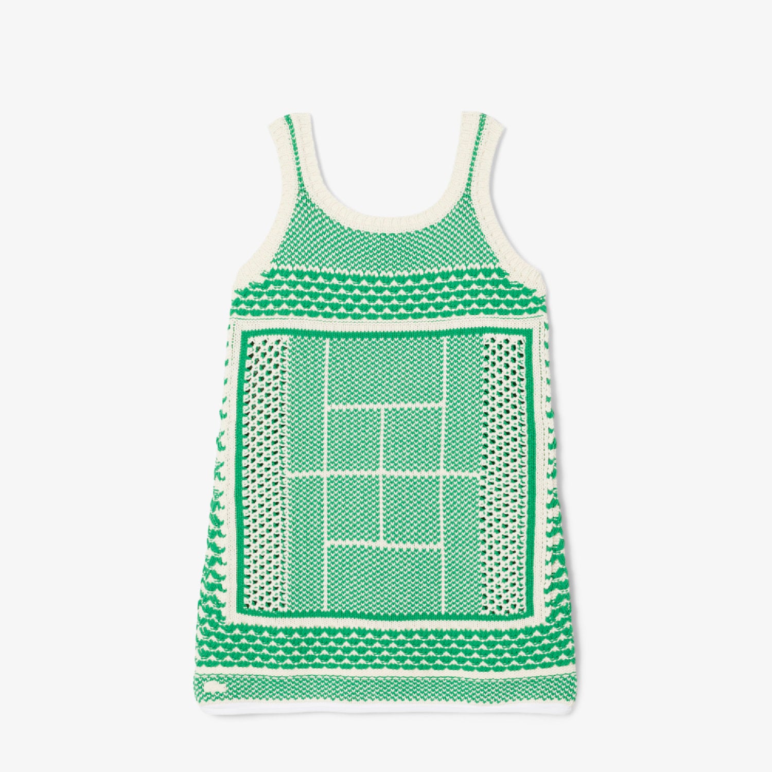Robe pull jacquard en maille - Farine & Calathea