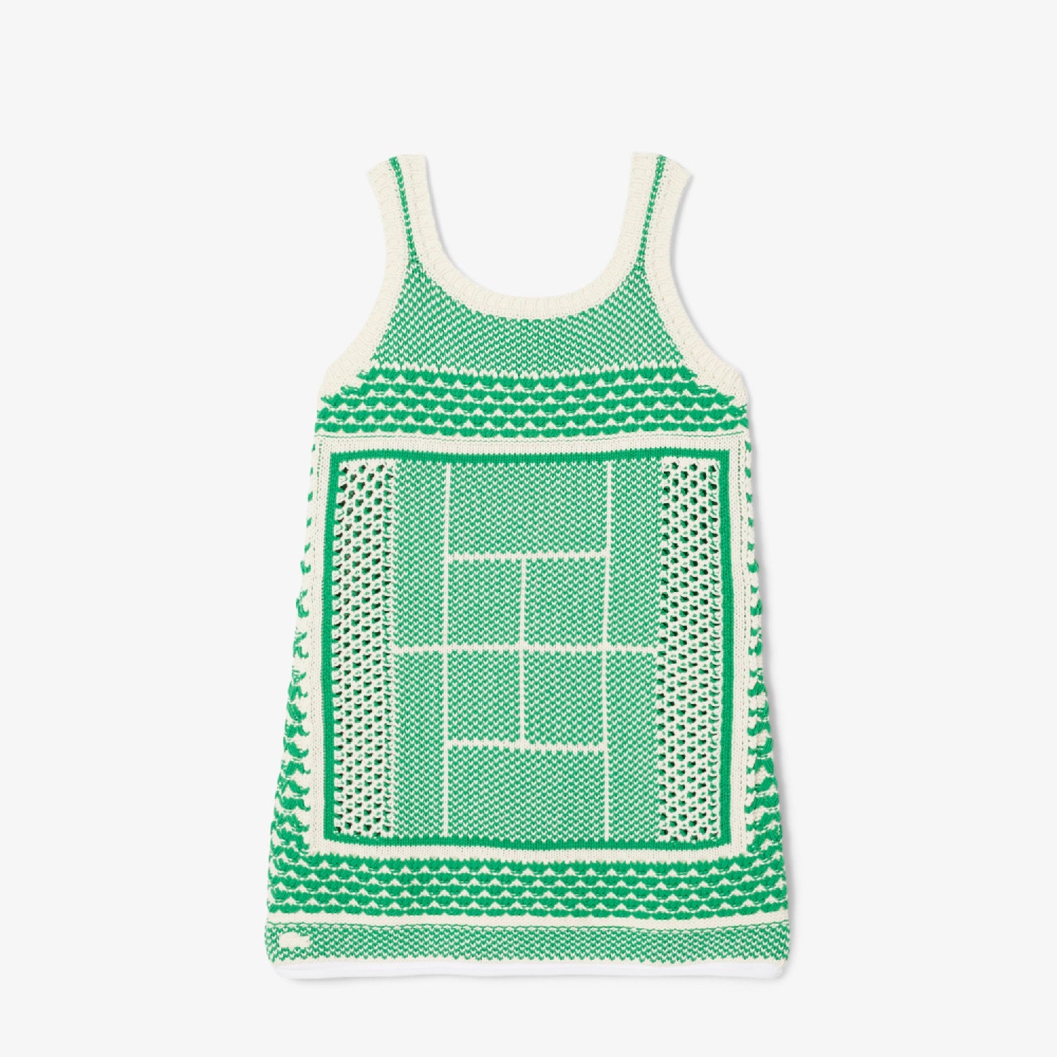 Robe pull jacquard en maille - Farine & Calathea