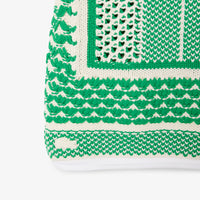 Robe pull jacquard en maille - Farine & Calathea