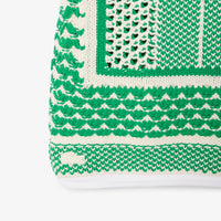 Robe pull jacquard en maille - Farine & Calathea