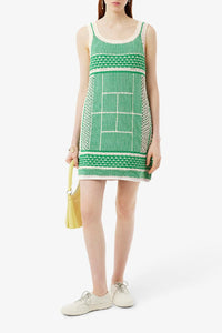 Robe pull jacquard en maille - Farine & Calathea