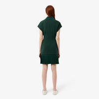 Robe polo ajustée et plissée - Linnee