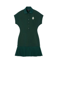 ZDOUBLON_Fitted and pleated polo dress - Linnee