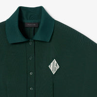 Robe polo ajustée et plissée - Linnee