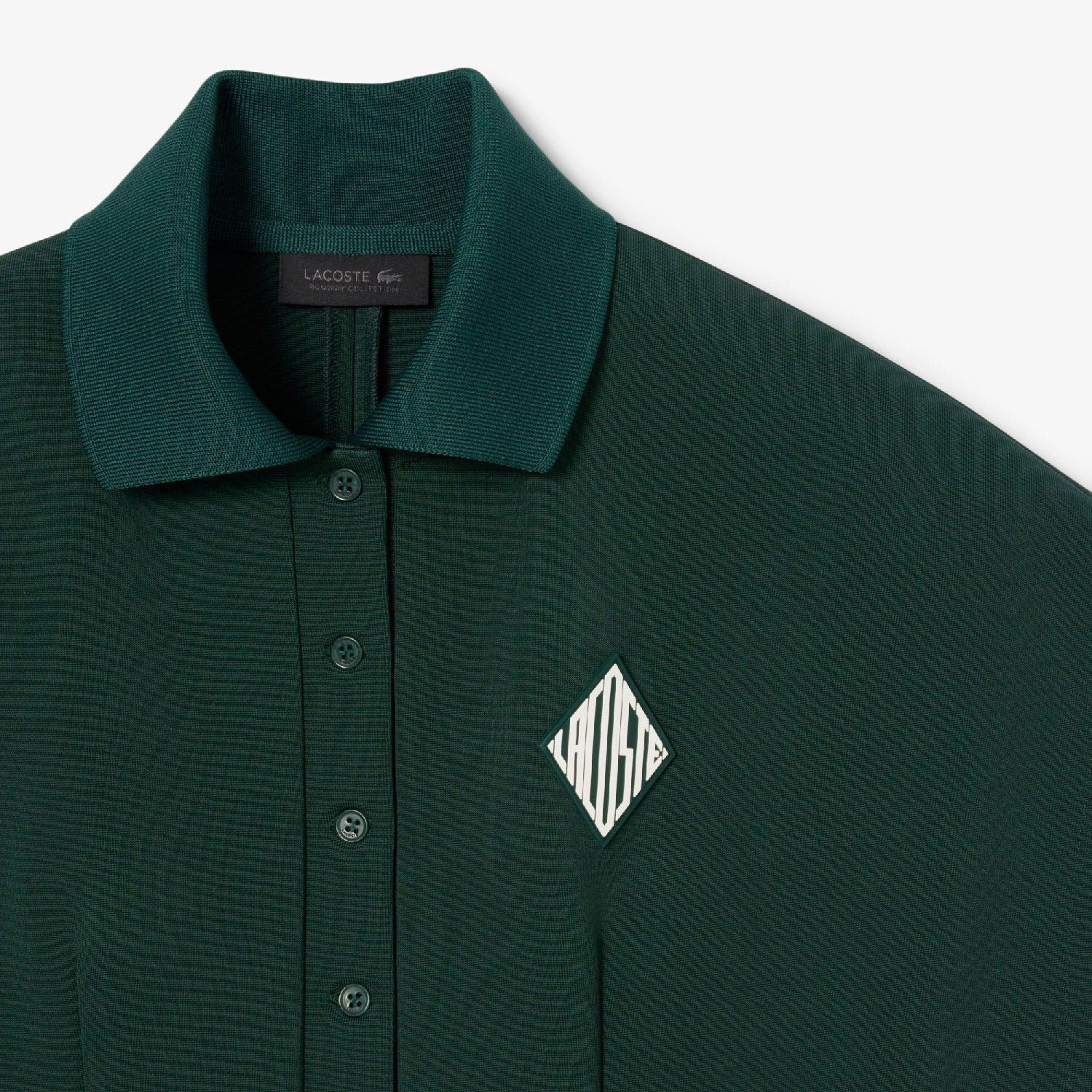 Robe polo ajustée et plissée - Linnee