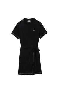 Robe à manches courtes oversize - Noir