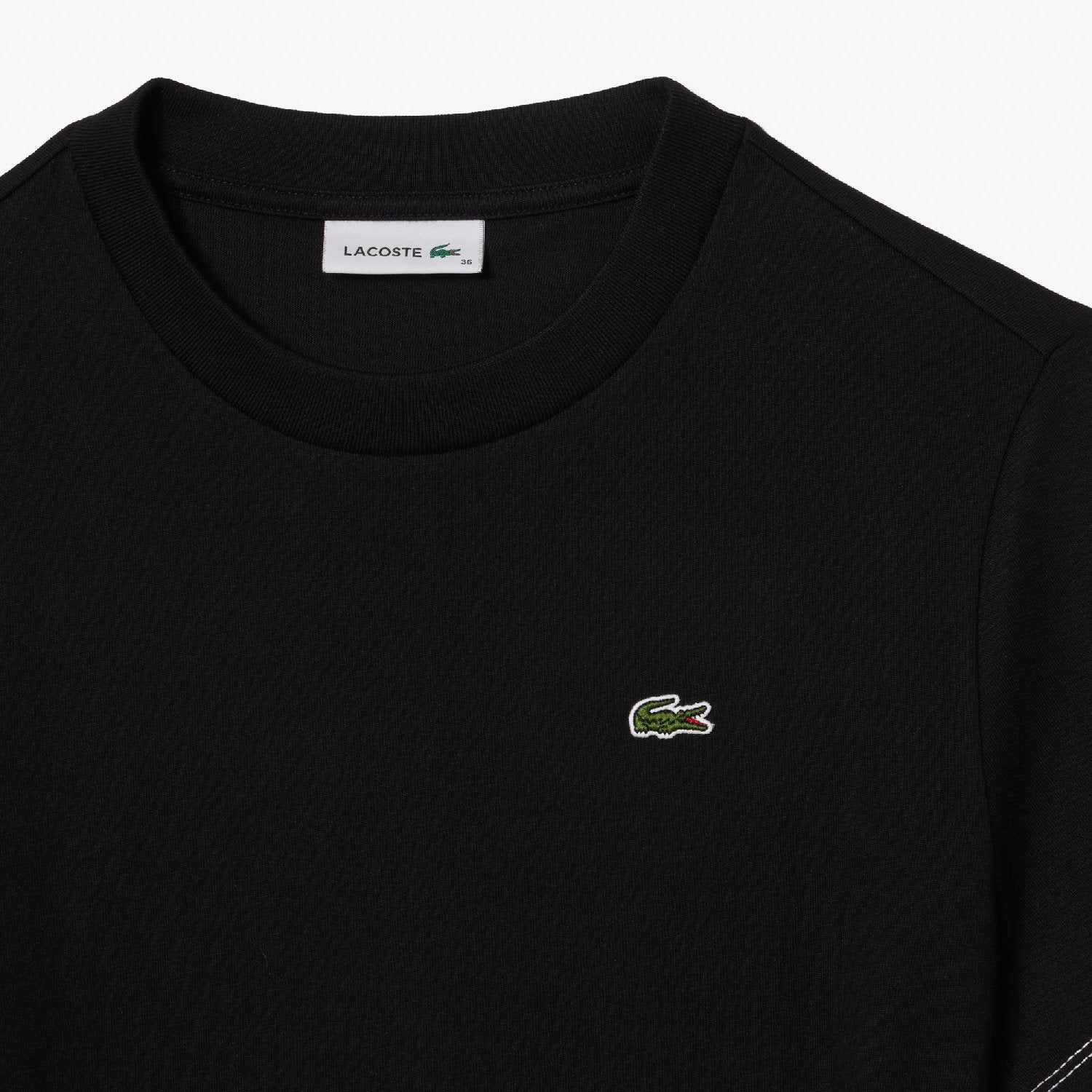 Robe à manches courtes oversize - Noir