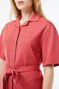 Robe chemise à ceinture en lin - Sierra