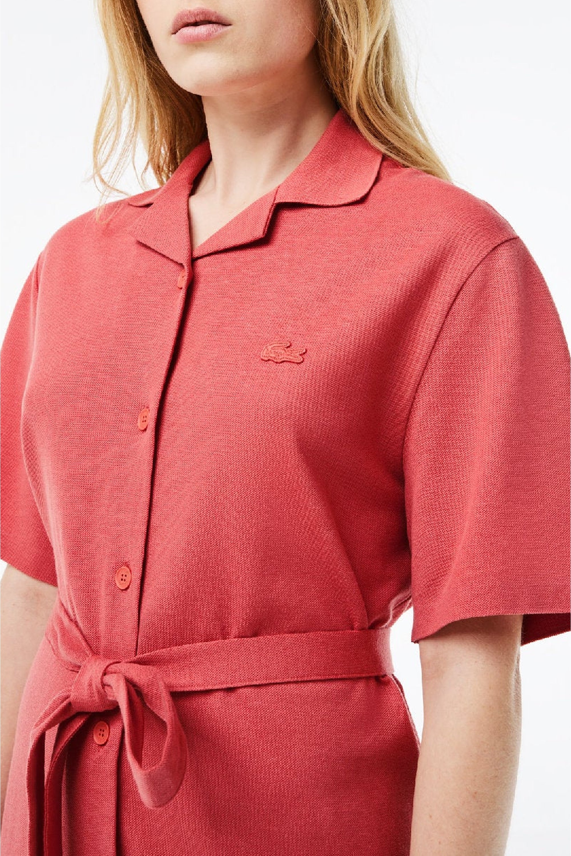 Robe chemise à ceinture en lin - Sierra