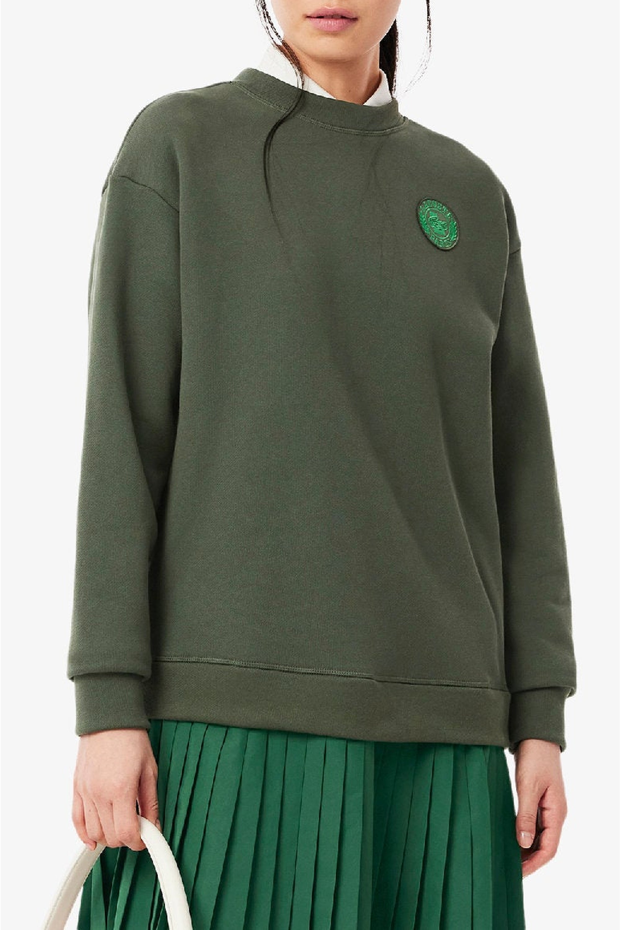 Robe pull avec jupon plissée - Escadron & Vert