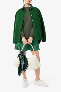 Robe pull avec jupon plissée - Escadron & Vert