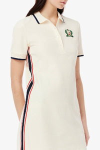 Robe polo ajusté en piqué - Laponie