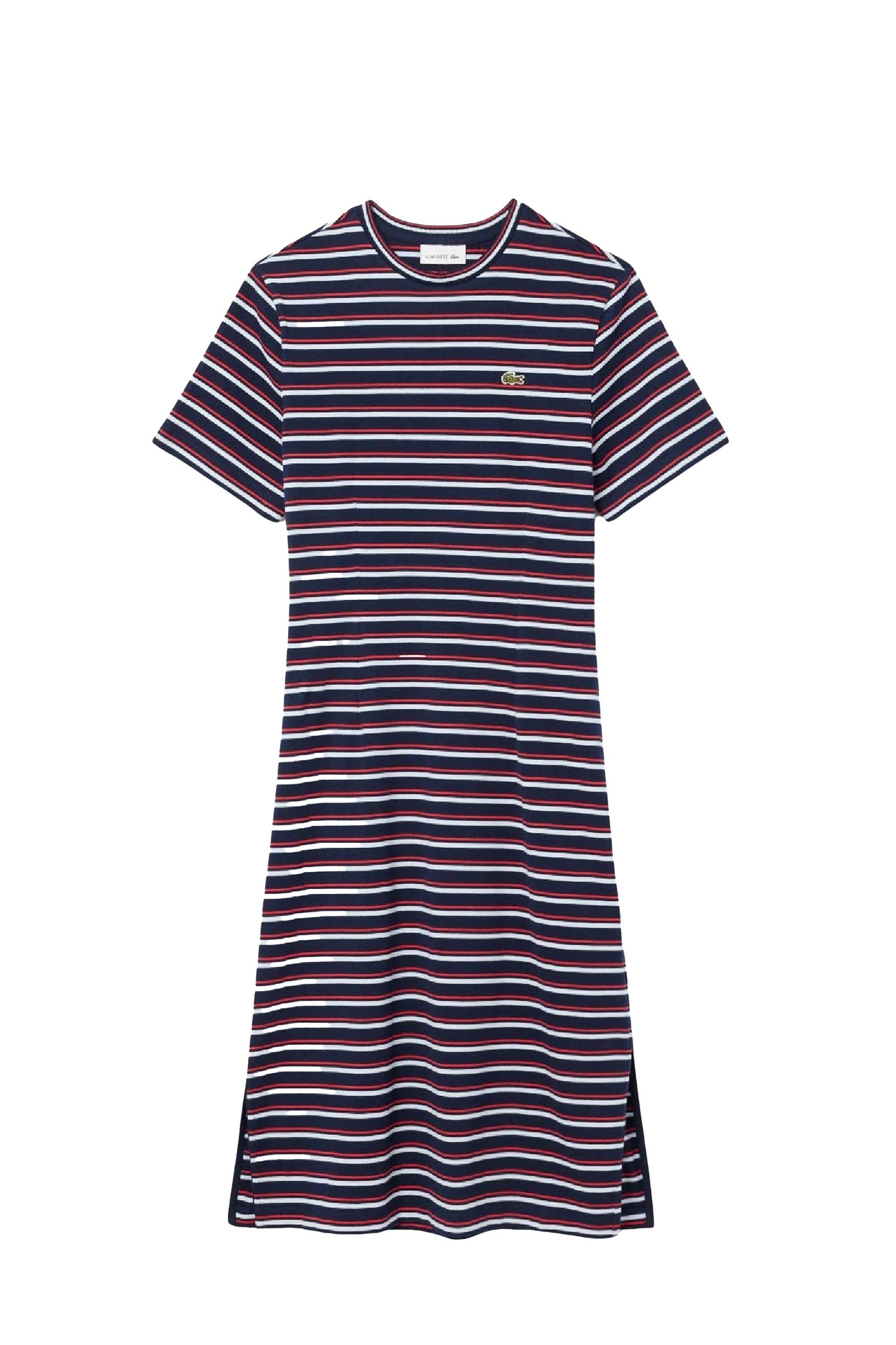 Robe t-shirt longue rayée - Marine & Grenadine