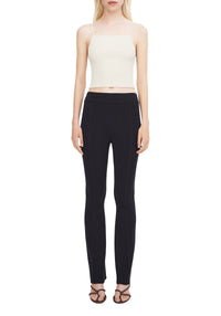 Pantalon Egon évasé et côtelé - Black