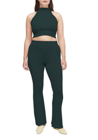 Pantalon Egon évasé et côtelé - Emerald