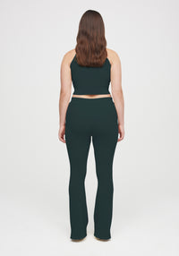 Pantalon Egon évasé et côtelé - Emerald