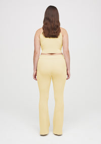 Pantalon Egon évasé et côtelé - Vanilla