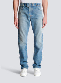 Jean regular en denim - Bleu Jean